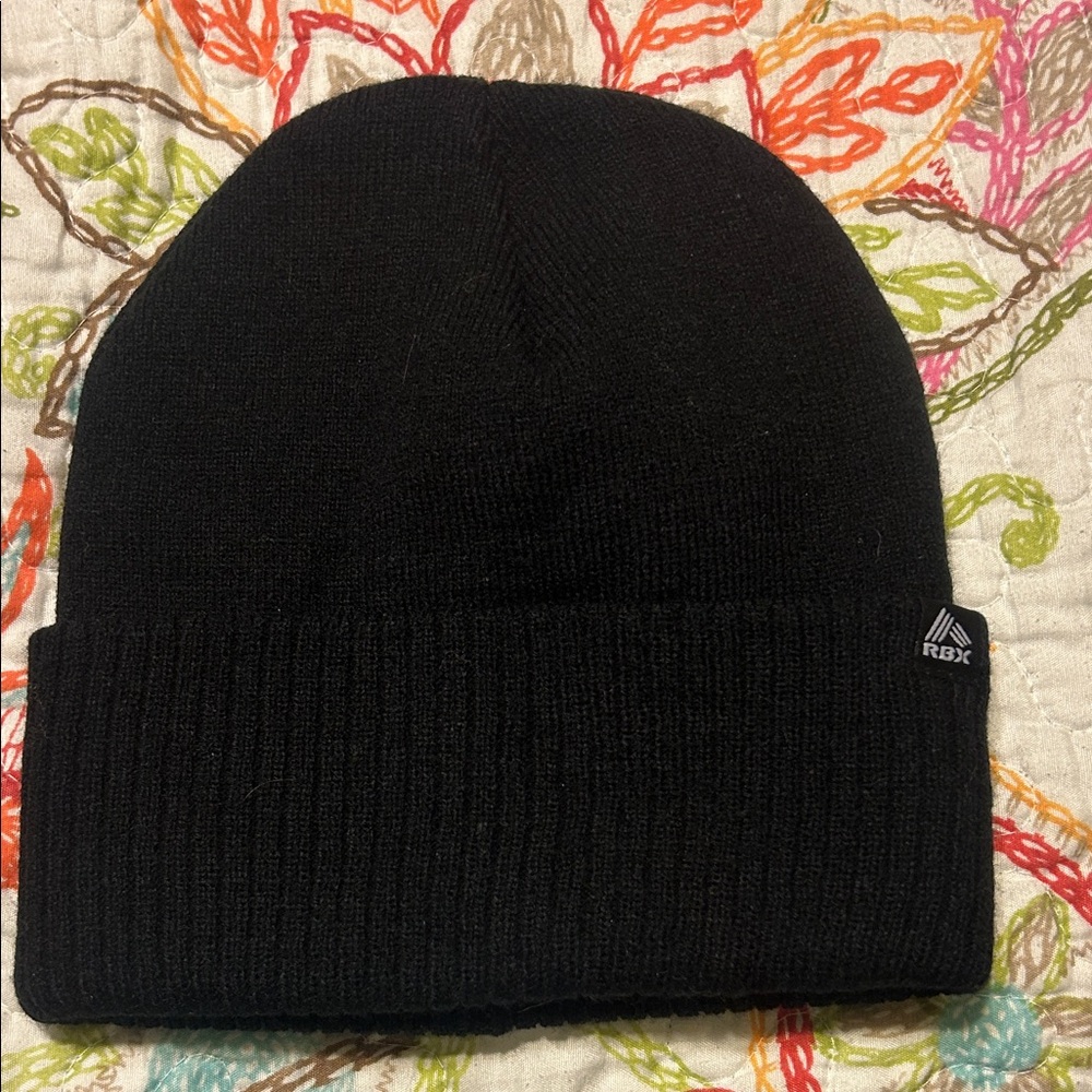 RBX Classic Black Beanie